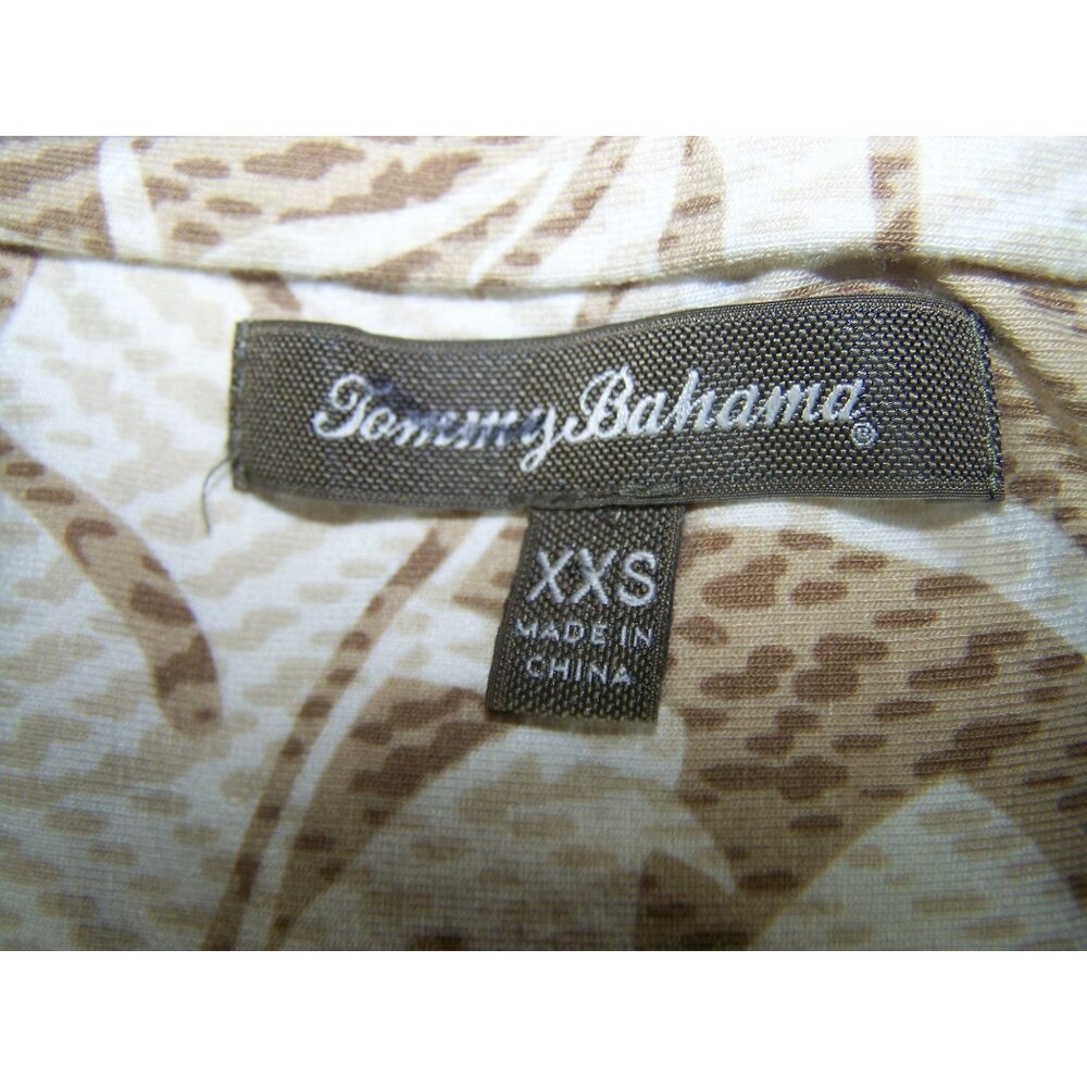Tommy Bahama Skirt A-Line Leaf Casual XXS Tan Soft - Picture 4 of 6